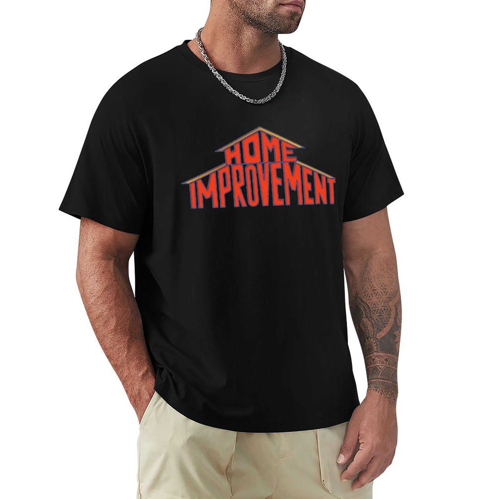 Home Improvement Logo 90s T-Sh - مراجعة Home Improvement Logo وسعره