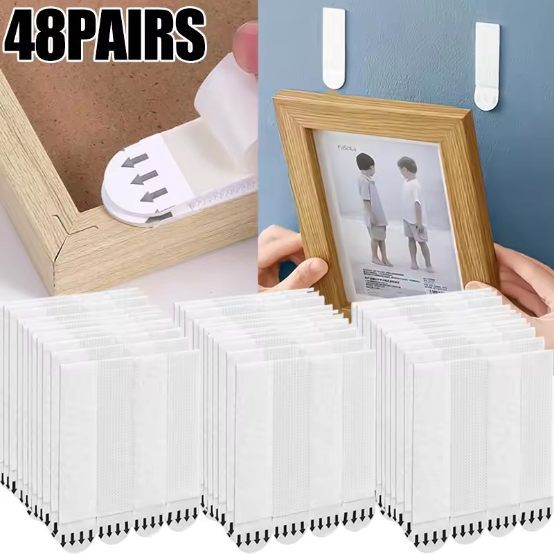 شرائط تعليق للصور على الوجهين، - مراجعة Picture Hanging Strip وسعره