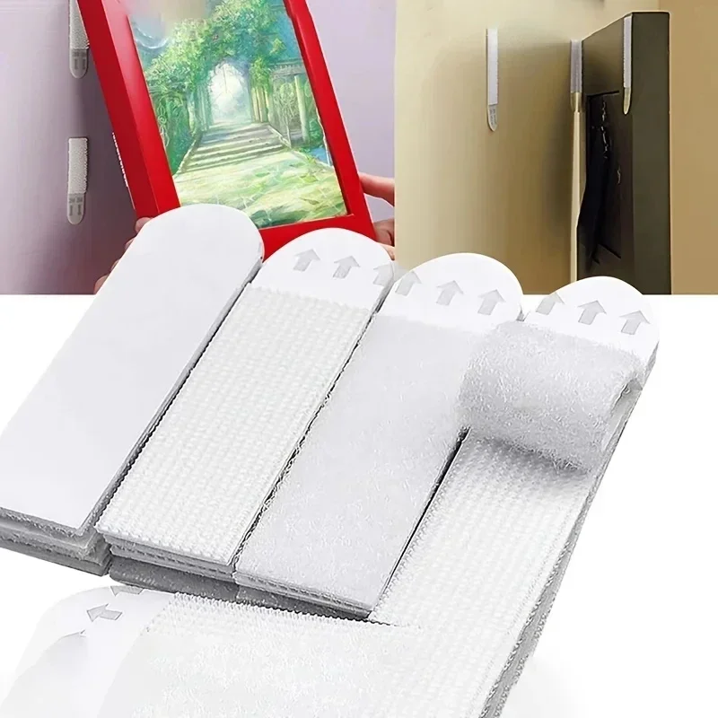 شرائط تعليق للصور على الوجهين، - مراجعة Picture Hanging Strip وسعره