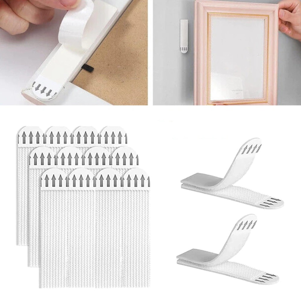 شريط مزدوج الجوانب، شرائط لاصق - مراجعة Picture Hanging Strip وسعره
