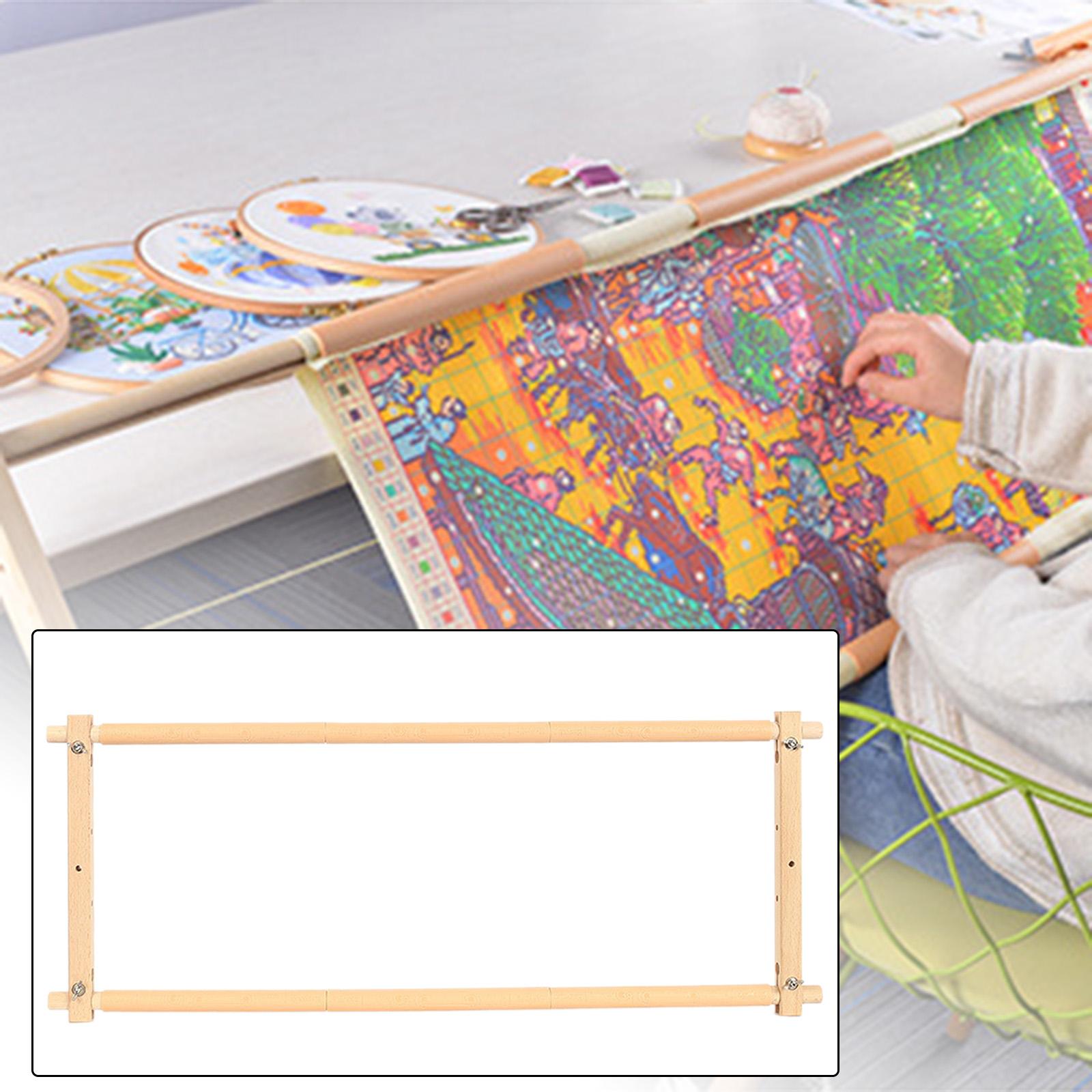 إطار تطريز من الخشب الصلب، أدا - مراجعة Home Improvement Mall وسعره