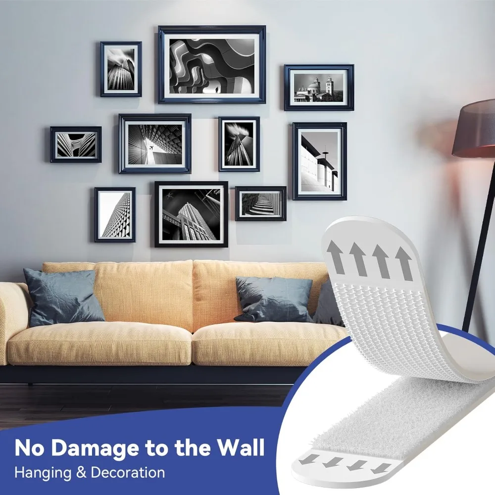 12/24 زوج من شرائط لاصقة مزدوج - مراجعة Picture Hanging Strip وسعره